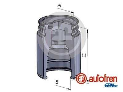 D025558 SEINSA Поршень тормозного суппорта задн.