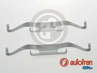Комплект монтажный тормозных колодок SEINSA D42581A