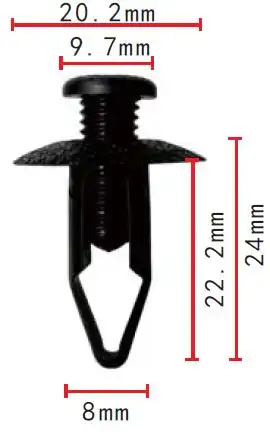 AK1113688 AUTOKREP КЛИПСА