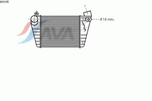 Фото 1 AI4185 AVA QUALITY COOLING Интеркулер