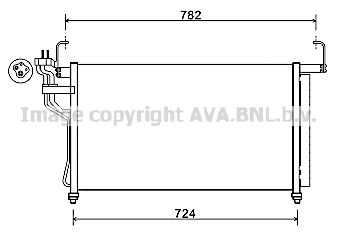 Фото 1 HY5315D AVA QUALITY COOLING Радиатор кондиционера