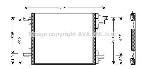 Фото 1 MS5270 AVA QUALITY COOLING Конденсатор, кондиционер