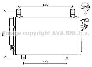 Фото 1 MZ5264D AVA QUALITY COOLING Радиатор кондиционера