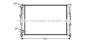 AI2189 AVA QUALITY COOLING Радиатор системы охлаждения