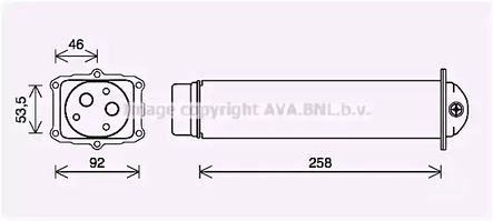 Интеркулер AVA QUALITY COOLING Ai4416