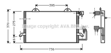 радиатор конд. AVA QUALITY COOLING AI5118