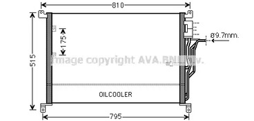 Конденсатор кондиционера AVA QUALITY COOLING AI5301