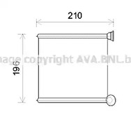 радиатор печки AVA QUALITY COOLING AIA6385