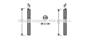 Осушитель кондиционера AVA QUALITY COOLING AiD298