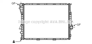 Радиатор системы охлаждения AVA QUALITY COOLING BW2274