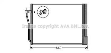 Радиатор кондиционера AVA QUALITY COOLING BWA5371D