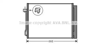 BWA5377D AVA QUALITY COOLING Радиатор кондиционера