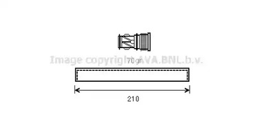 Осушитель кондиционера AVA QUALITY COOLING BWD439
