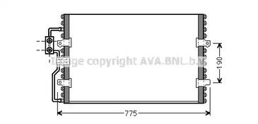 Конденсатор, кондиционер AVA QUALITY COOLING CN5093