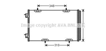 Конденсатор кондиционера AVA QUALITY COOLING CN5290D