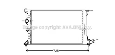 CNA2072 AVA QUALITY COOLING Радиатор AVA QUALITY COOLING