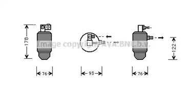 Осушитель кондиционера AVA QUALITY COOLING CND164