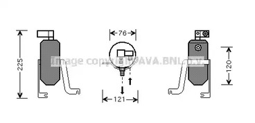 Фильтр-осушитель кондиционера AVA QUALITY COOLING CND185