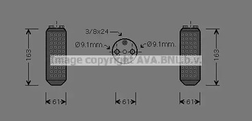 DND037 AVA QUALITY COOLING Осушитель кондиционера