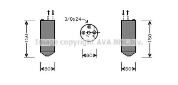 Осушитель кондиционера AVA QUALITY COOLING DND236