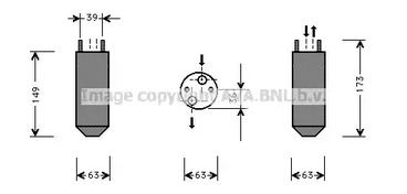 Осушитель конд. AVA QUALITY COOLING DWD023