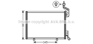 Радиатор кондиционера AVA QUALITY COOLING FD5444