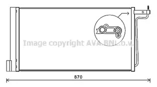 Радиатор кондиционера AVA QUALITY COOLING FD5485D