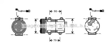 Компрессор кондиционера AVA QUALITY COOLING FDAK280