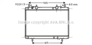 FT2180 AVA QUALITY COOLING Радиатор AVA QUALITY COOLING