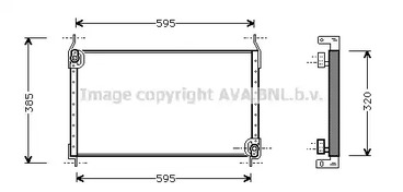 Конденсатор, кондиционер AVA QUALITY COOLING FT5173