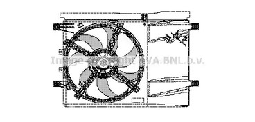 Вентилятор системы охлаждения AVA QUALITY COOLING FT7532