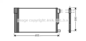 Радиатор кондиционера AVA QUALITY COOLING FTA5314D