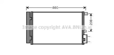 Радиатор кондиционера AVA QUALITY COOLING FTA5357D