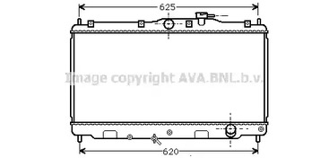 HD2010 AVA QUALITY COOLING Радиатор системы охлаждения