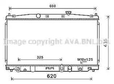 радиатор охлаждения двс AVA QUALITY COOLING HD2288