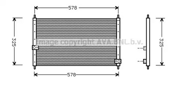 Конденсатор, кондиционер AVA QUALITY COOLING HD5062