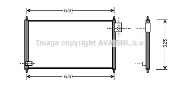 Радиатор кондиционера AVA QUALITY COOLING HD5111