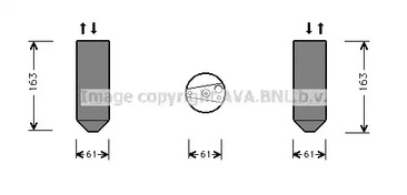 Осушитель конд. AVA QUALITY COOLING HDD109