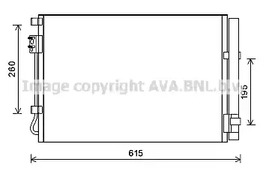Конденсатор кондиционера AVA QUALITY COOLING HY5269D