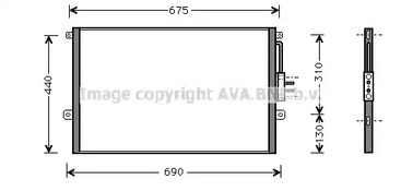 Конденсатор, кондиционер AVA QUALITY COOLING JE5018