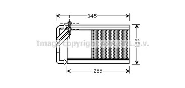 Радиатор отопителя AVA QUALITY COOLING KA6125