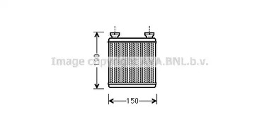 Теплообменник отопление салона AVA QUALITY COOLING MC6014