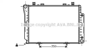 MSA2144 AVA QUALITY COOLING Радиатор системы охлаждения