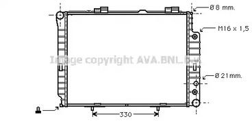 Радиатор охлаждения AVA QUALITY COOLING MSA2189