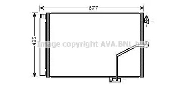 Конденсатор, кондиционер AVA QUALITY COOLING MSA5450D