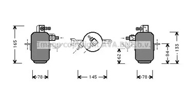 Осушитель кондиционера AVA QUALITY COOLING MSD003