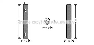 Осушитель кондиционера AVA QUALITY COOLING MSD395