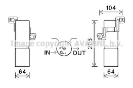 Осушитель кондиционера AVA QUALITY COOLING MSD597