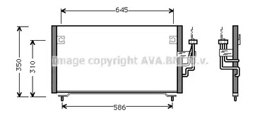 радиатор конд. AVA QUALITY COOLING MT5106