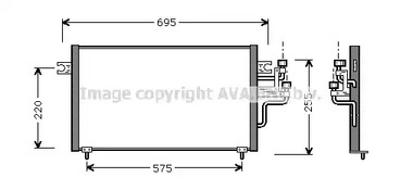 Конденсатор, кондиционер AVA QUALITY COOLING MT5119